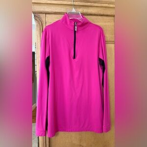 Tailored Sportsman 1/4 Zip Sunshirt - Ladies M